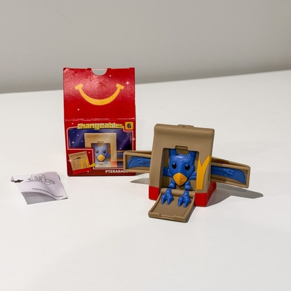 2026 McDonald's Happy Meal Toy Changeables #6 Pterabagdyl